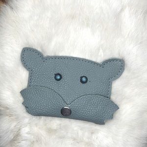 Handmade Leather Fox Wallet